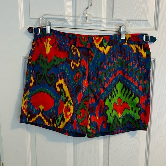 Ralph Lauren Pants - Ralph Lauren Purple Label Ikat Patterned Men’s Swim Trunks